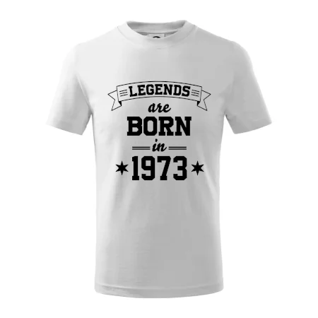 Legends are born in 1973