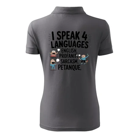 I speak 4 language - Petanque
