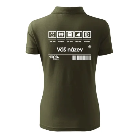 Čárový kód - Vlastní text