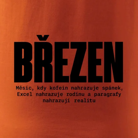 Březen kofein místo spánku
