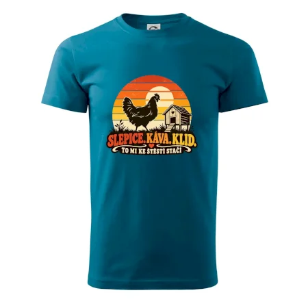 Slepice káva klid a pohoda