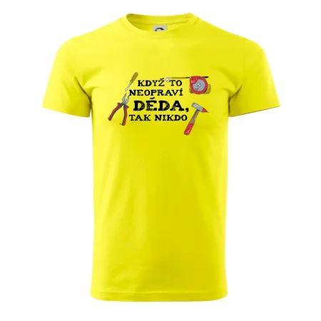 Když to neopraví děda, tak nikdo barevné