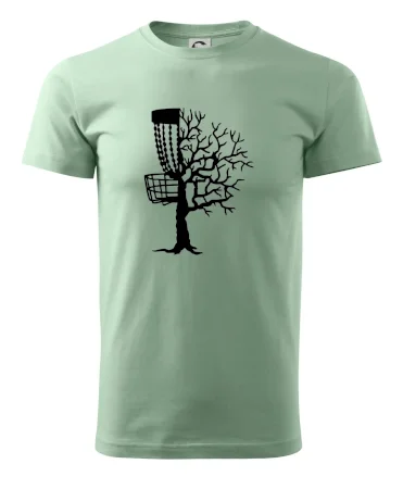 Disc golf pozor strom