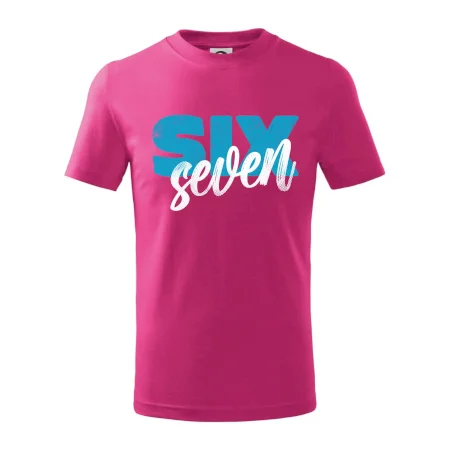 Six seven - písmo
