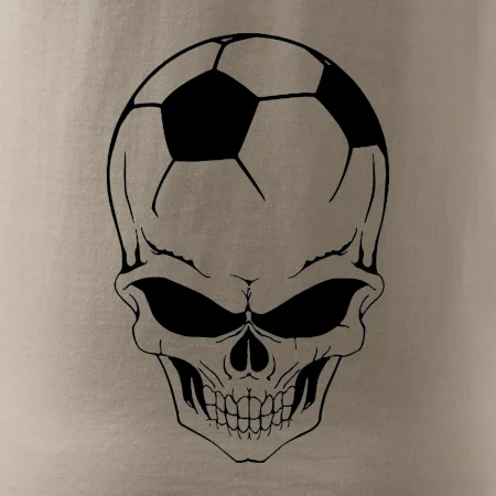 Fotbal lebka míč