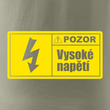 Pozor vysoké napětí