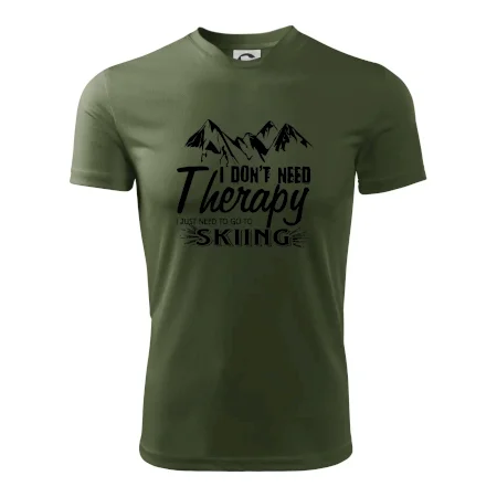 I dont need therapy - Skiing