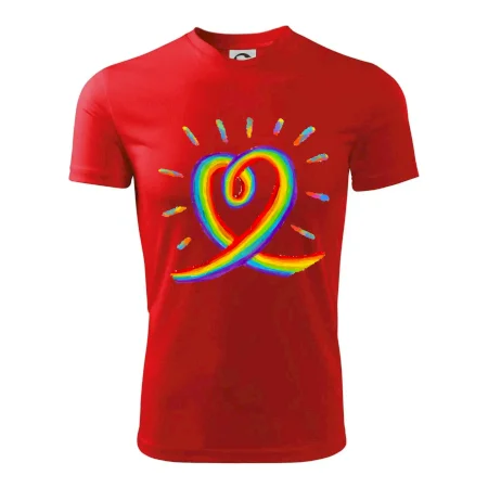 Srdce pride duha kreslená