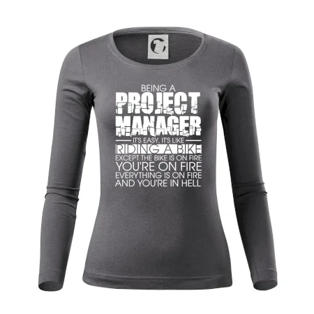 Being A Project Manager - bike