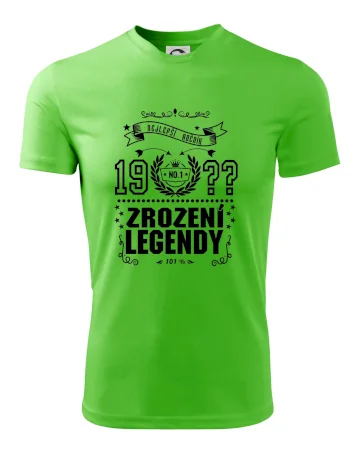 Zrození legendy - pro všechny - vlastní letopočet