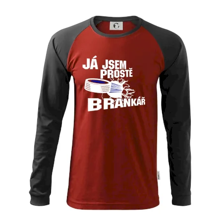Ja jsem prostě brankář hokej