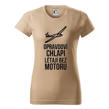 Opravdovi chlapi létají bez motoru