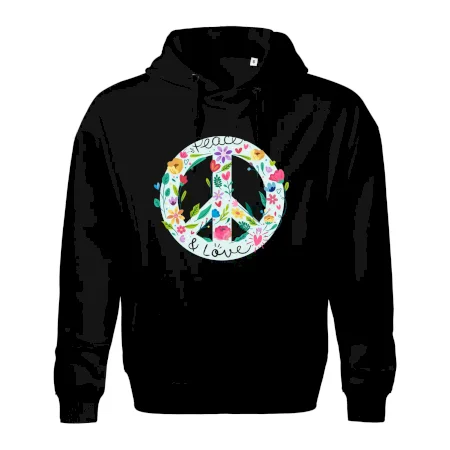 Peace and love symbol