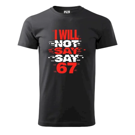 Červený - I Will Not Say SAY 67