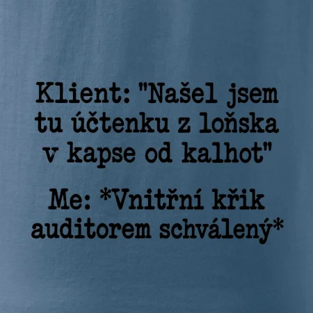 Klient a vnitřní auditorský křik