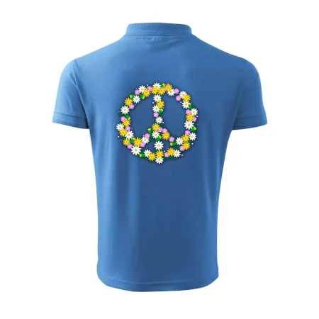 Peace symbol kopretiny