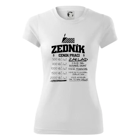 Ceník zedníka - cena za metr