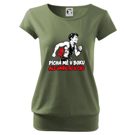 Běžec píchá mě v boku