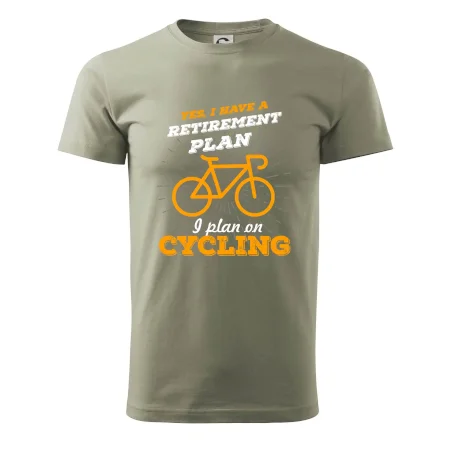 Oranžové kolo - Yes, I have a retirement plan, I plan on cycling