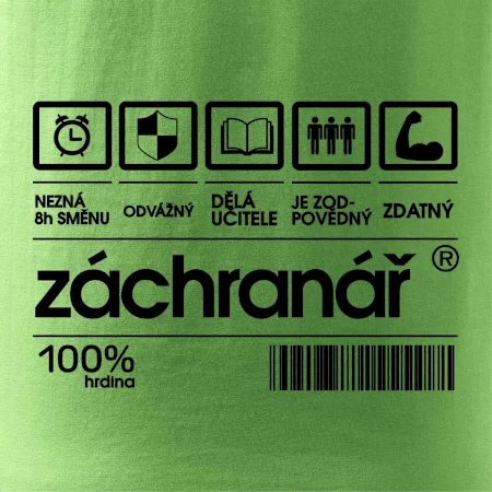 Čárový kód záchranář
