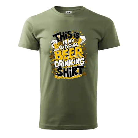 This Is My Official Drinking Shirt - chmel