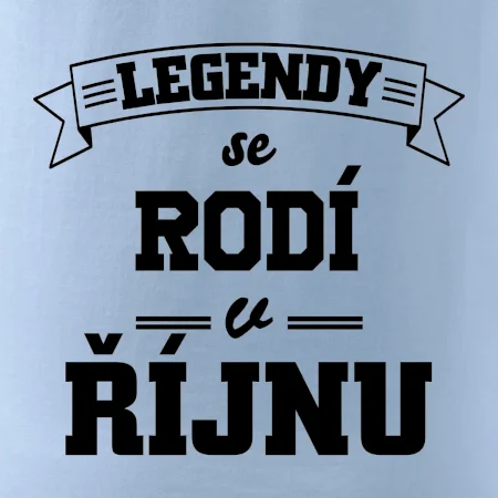 Legendy se rodí v říjnu