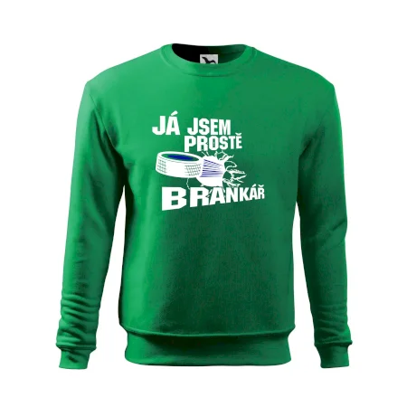Ja jsem prostě brankář hokej