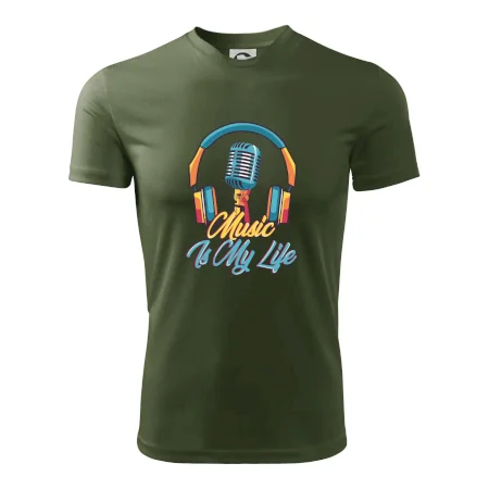 Music is my life sluchátka