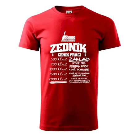 Ceník zedníka - cena za metr