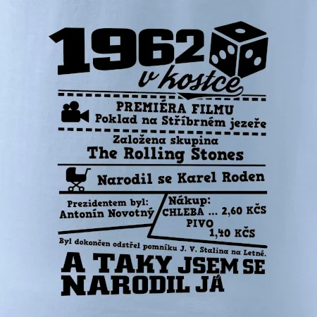 1962 v kostce
