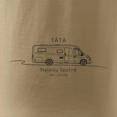 Táta nejedu špatně jen jinudy decentní obytný automobil