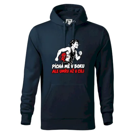 Běžec píchá mě v boku