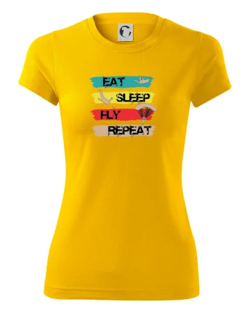 Eat Sleep Fly Repeat Paragliding
