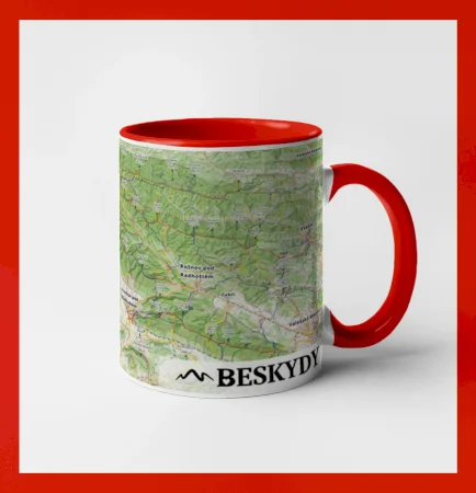 Hrnek - Beskydy mapa