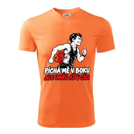 Běžec píchá mě v boku