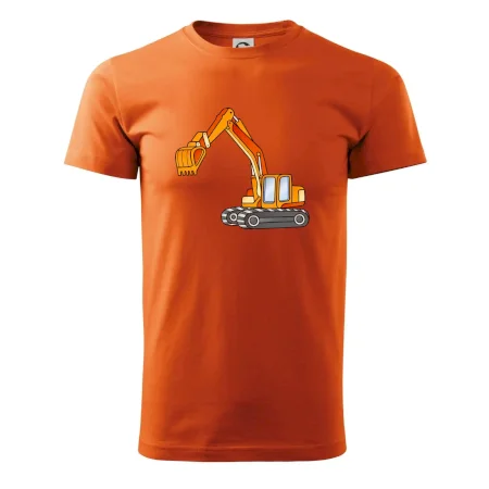Bagr bez nápisu oranžový