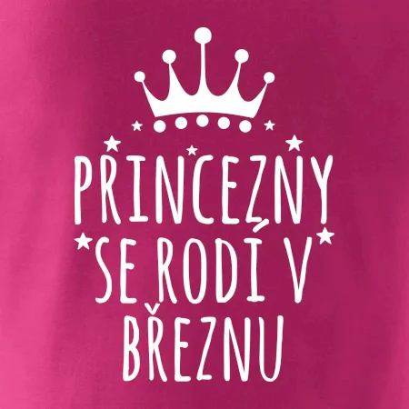 Princezny se rodí v březnu