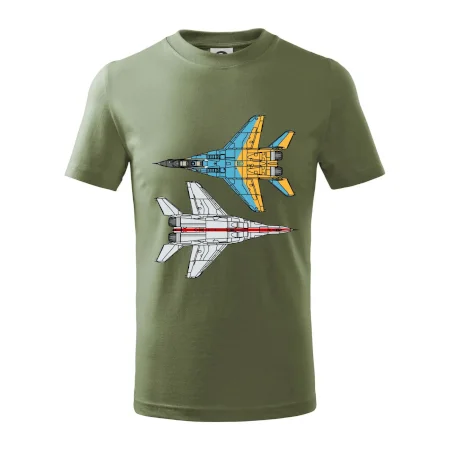 Mig 29 Fulcrum ze spoda a ze zhora