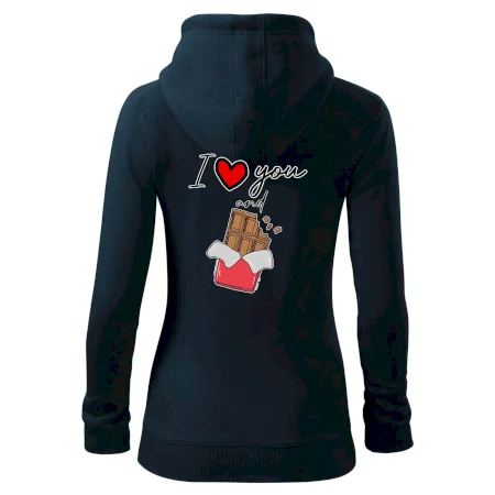 I love you and chocolate
