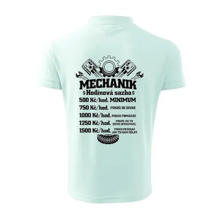 Mechanik - hodinová sazba