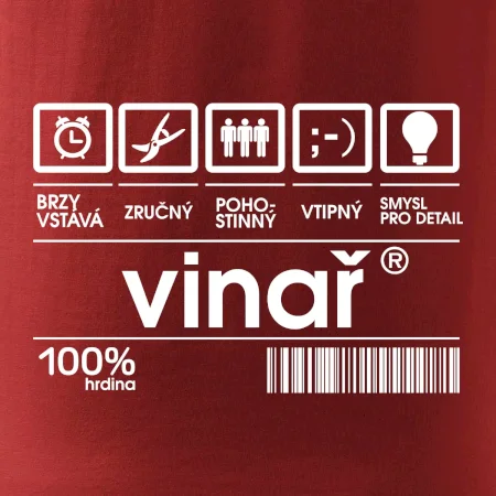 Čárový kód vinař