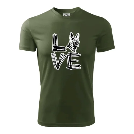 Německý ovčák love
