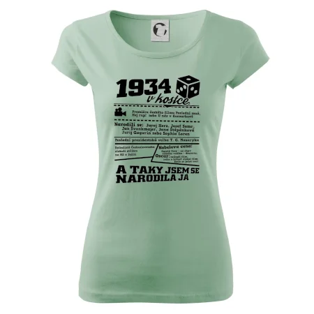 1934 v kostce
