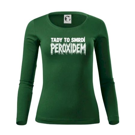 Tady to smrdí peroxidem