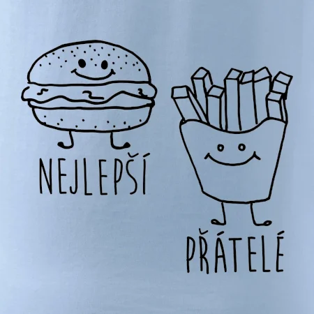 Nejlepší přátelé - Hamburger a hranolky