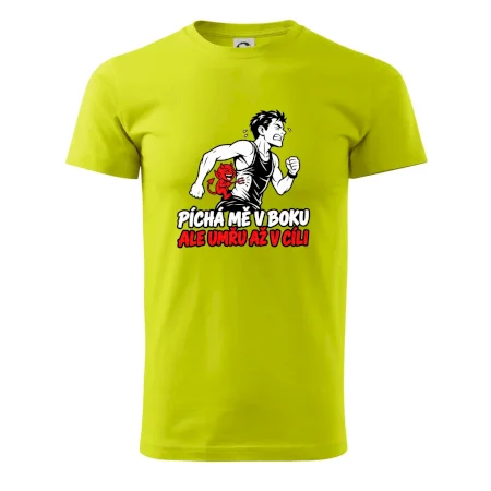 Běžec píchá mě v boku
