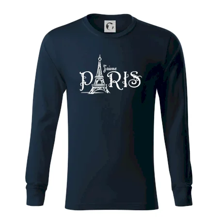 Paris nápis Eiffelovka rovný