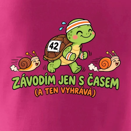 Běžecká želva závodím jen s časem