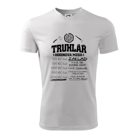 Hodinová mzda truhlář