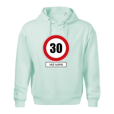 Dopravní značka - rychlost 30 - váš nápis